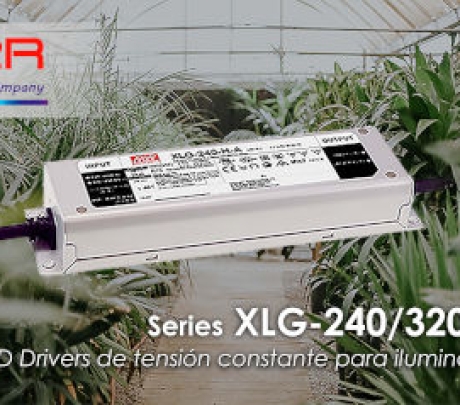 LED Drivers para iluminación agrícola MEAN WELL  Series XLG-240/320-48-ABV 